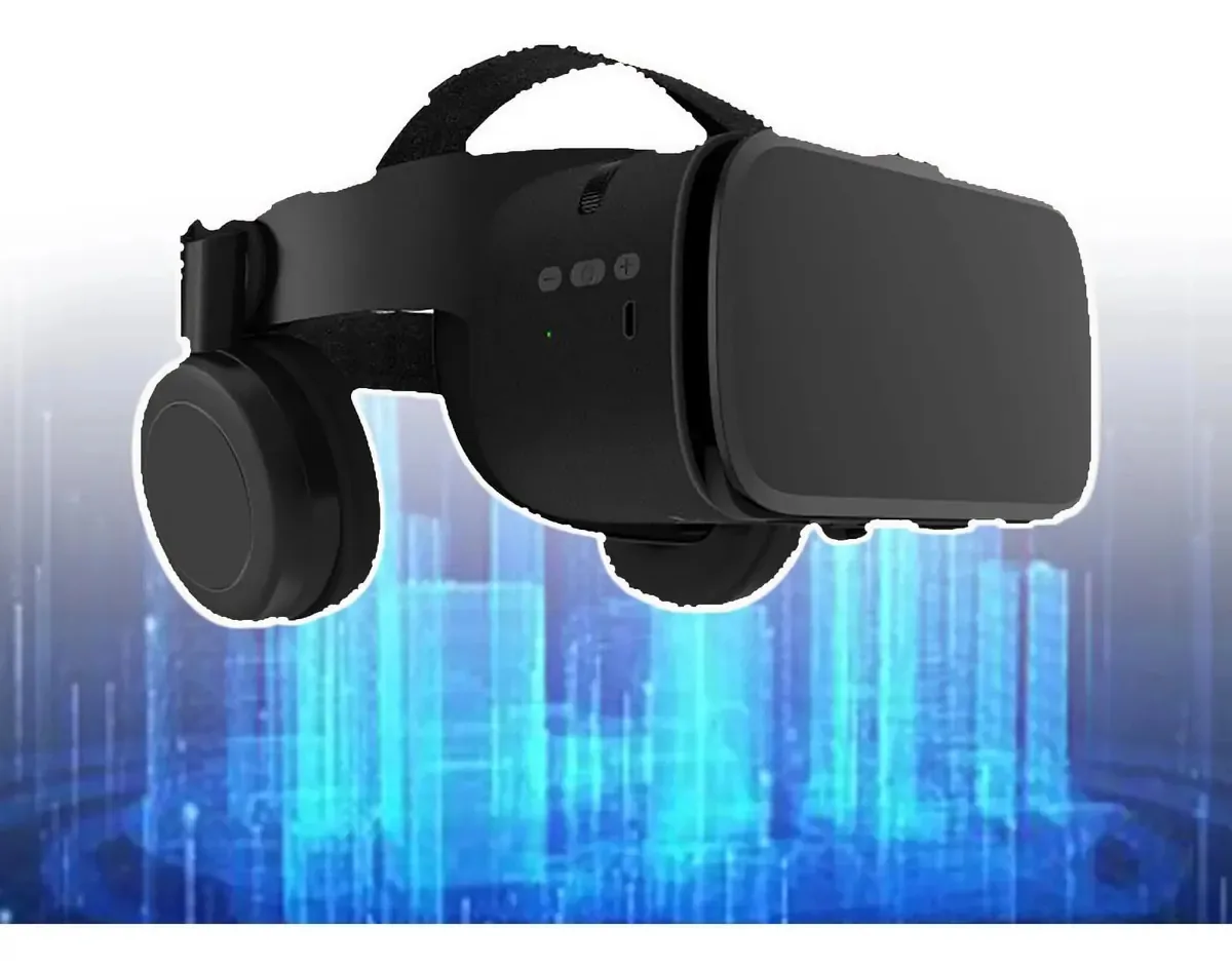 Óculos Qiebny VR (distância interpupilar ajustável), fones de ouvido de realidade virtual, telefone de 4,5 a 6,3 polegadas, FOV120 °+fáceis de usar, para filmes, TV e videogames, pretos