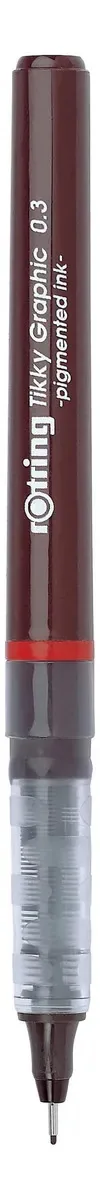 Caneta gráfica Tikky Fine Line Rotring Fiber Tip