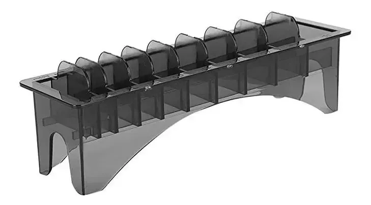 Organizador de pentes Guide, pente elétrico, 10 grades, organizador de pentes com limite de pentes, guia de armazenamento de pentes, guia de armazenamento de pentes, caixa de contêiner para...