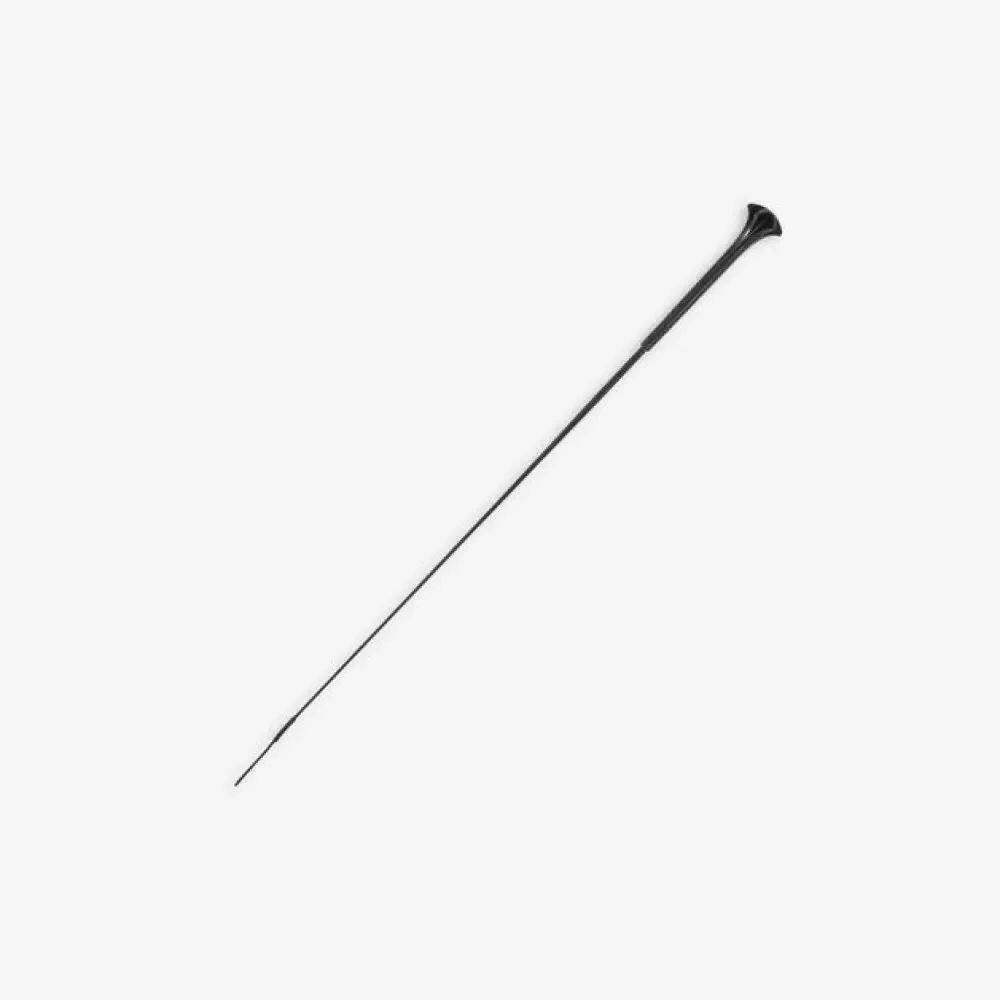 Stick De Equitação Para Reforço Positivo 90cm Caperlan Cor Preta 120cm
