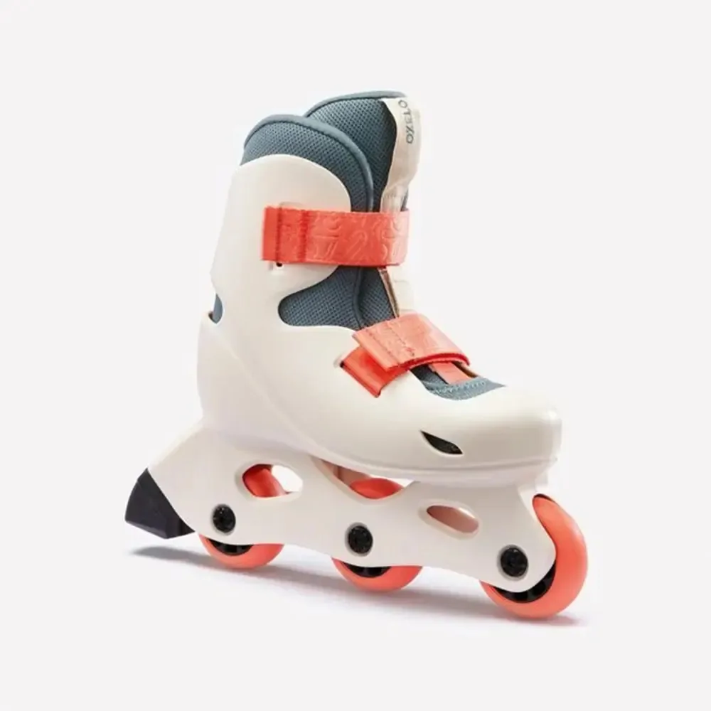 Patins Infantil Learn 100 Oxelo Cor Bege Tamanho Dos Patins 24/26 Br
