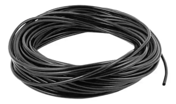 Microtubo Netafim de 4 mm para irrigação por gotejamento de 10 metros preto