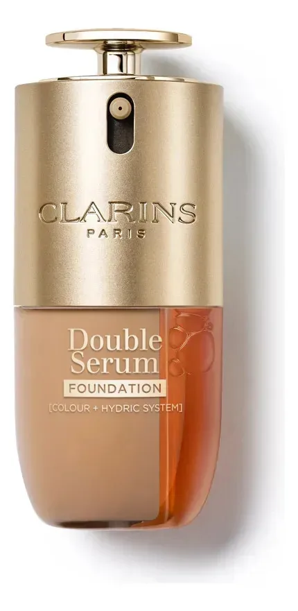 Clarins Double Serum Foundation - Maquiagem e tratamento M4w