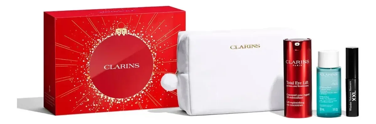 Kit de cuidado com a pele Clarins Total Eye Lift Total Eye Lift Set