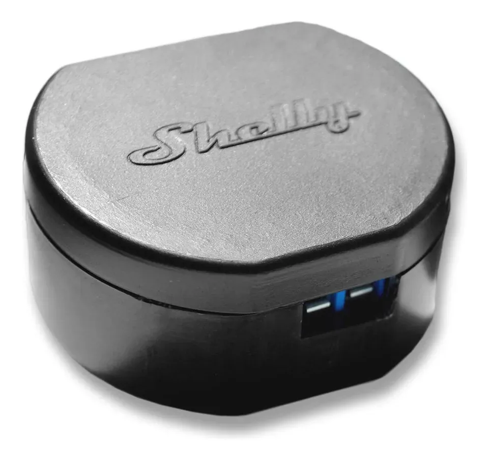 Shelly 2 - Automação residencial inteligente de comutador duplo sem fio