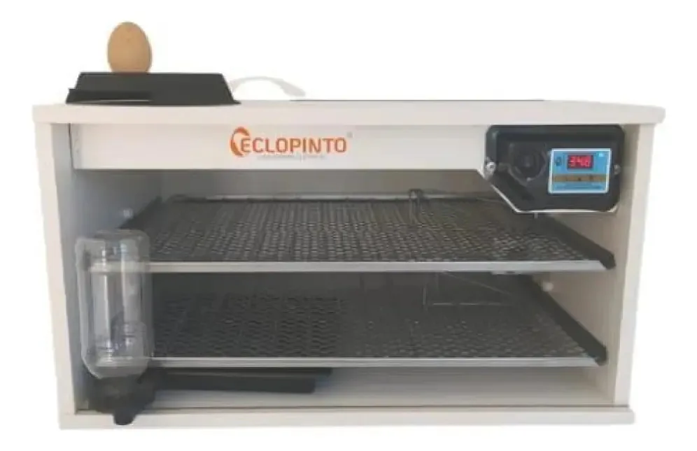 Chocadeira Automática 240 Ovos + Ovoscópio E Água Automática
