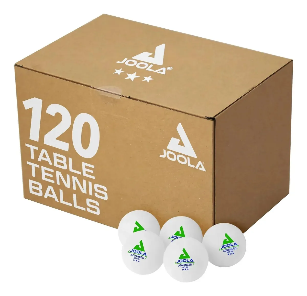 Bolas profissionais de treinamento de mesa de tênis de mesa 40mm brancas