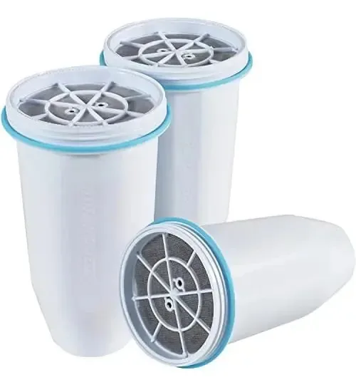 Filtros de reposição Zr017, potes e dispensadores de água