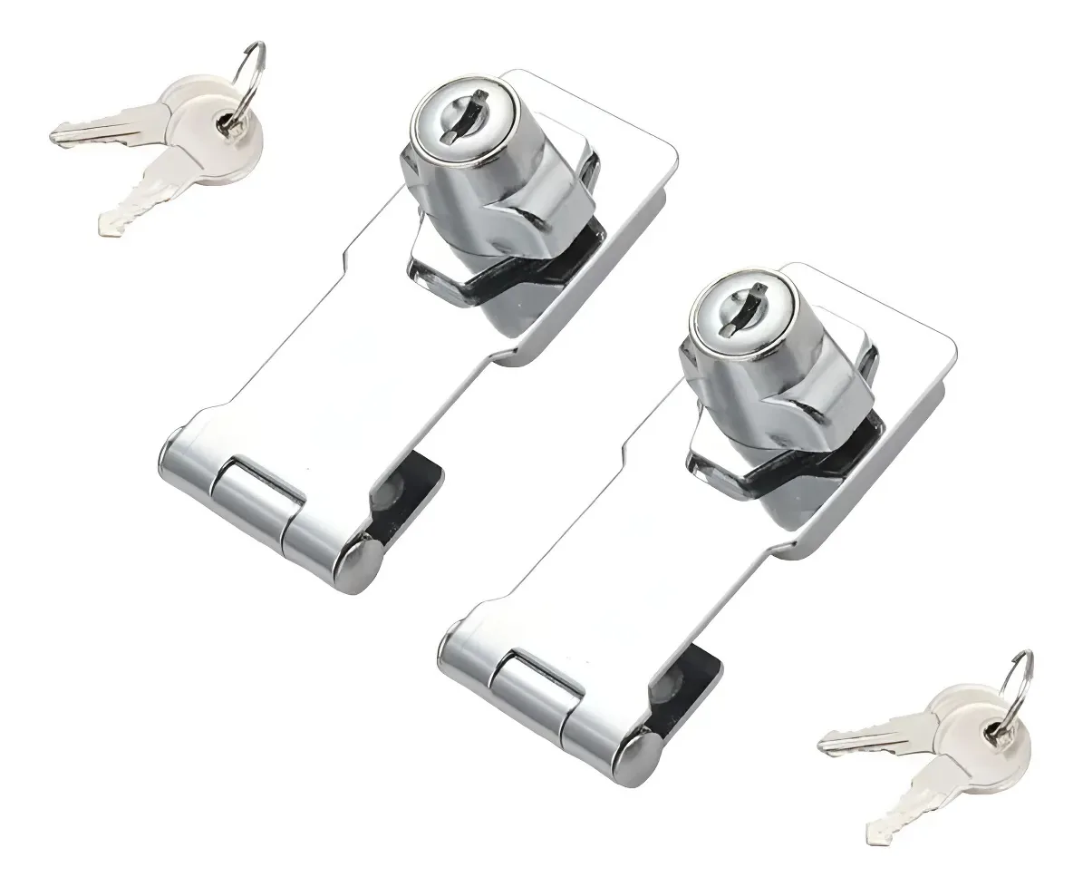 2 pacotes de fechaduras Key Swivel Knob Lock