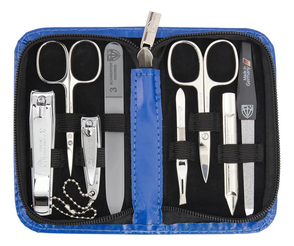 Kit De Manicure E Pedicure 3 Swords Germany 8 Peças