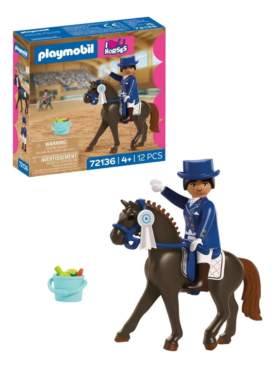 Adestramento equestre Playmobil Horses 72136