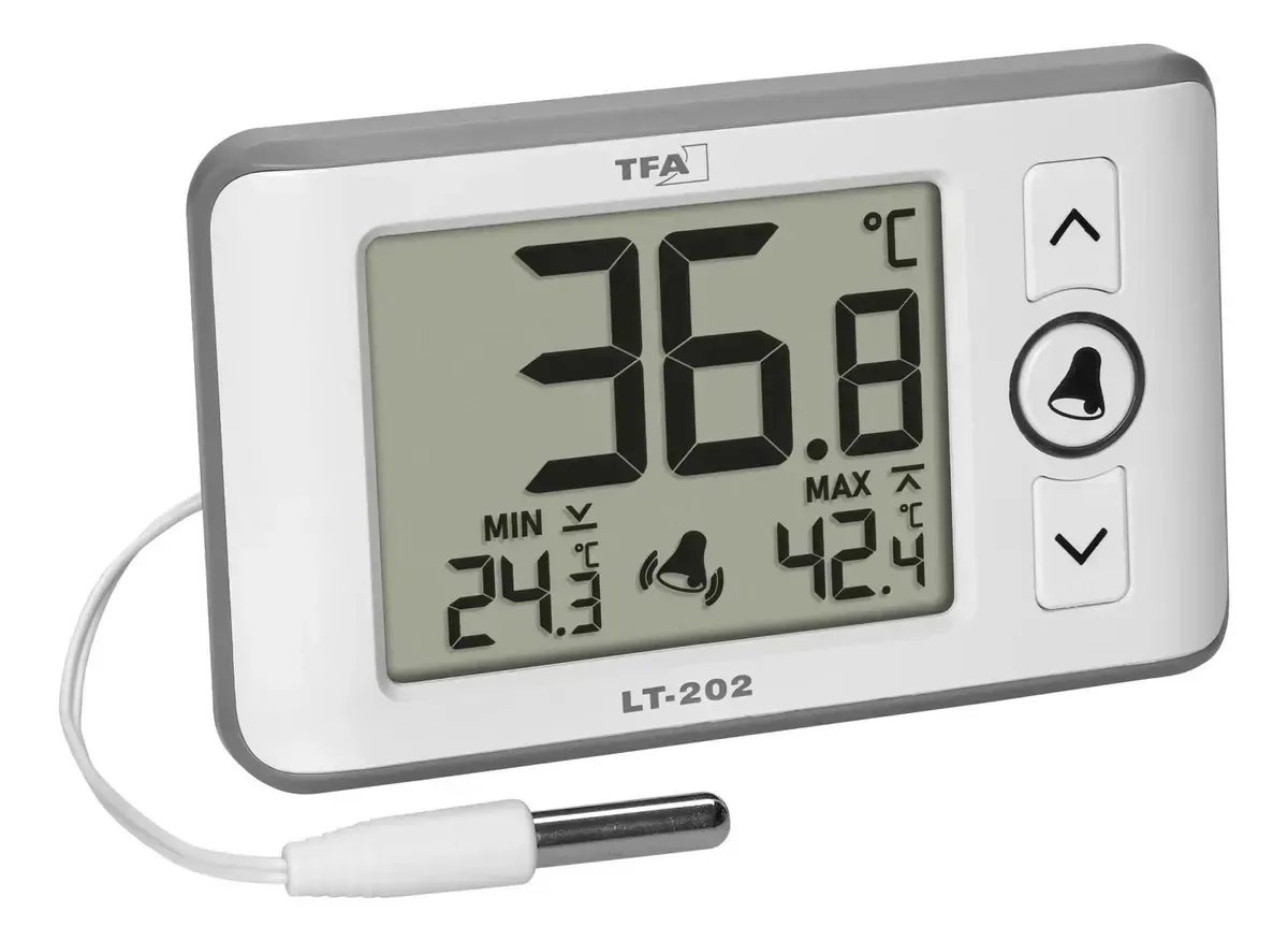 Termômetro Ambiental e de Refrigeração Tfa Lt202