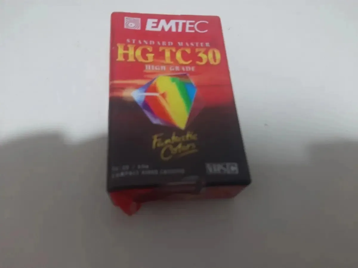 Fita Basf P/filmadora Tc 30 Vhs C