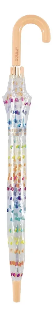 Guarda Chuva Infantil Transparente Hearts