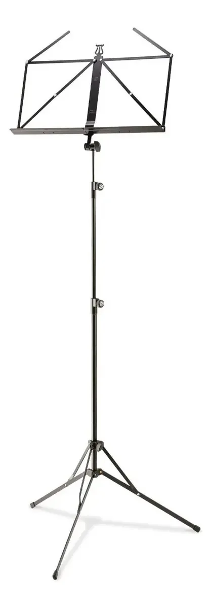 K&m - Suporte de música Konig & Meyer 10052.000,55 59" com altura ajustável extra alta - Computador grande - Robusto - Fácil de dobrar - Compacto - Nível profissional para músicos em pé