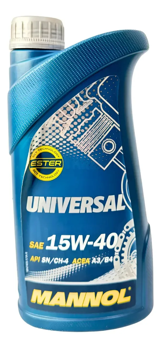 Óleo de motor universal Mannol Sae 15w-40 1l