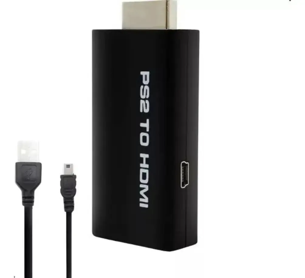 Adaptador Conversor Ps2 Audio Video Av Para Cabo Hdmi