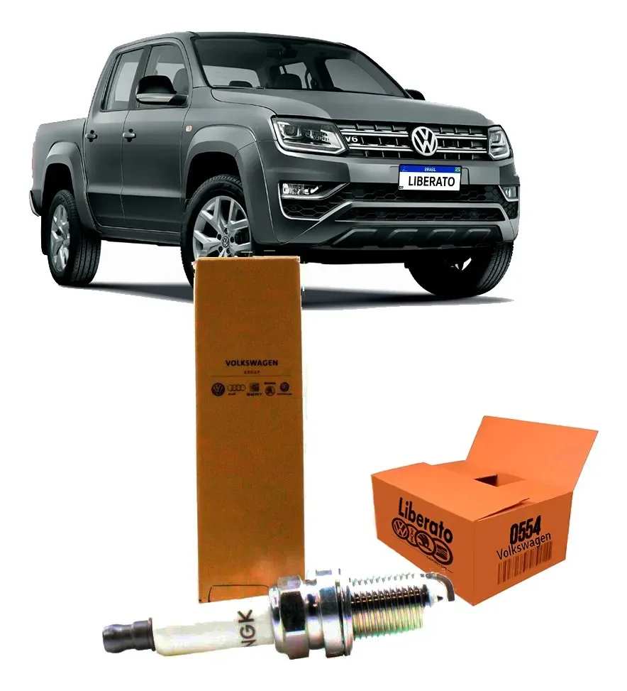 Jogo De Vela Ignição Amarok 2010 A 2012 Volkswagen