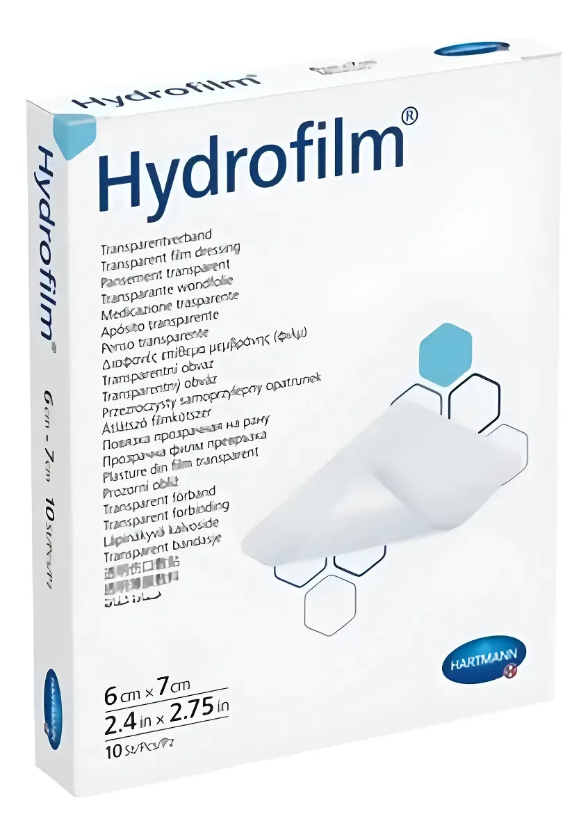 Curativo Transparente Hydrofilm Hartmann 6x7cm Adesivo