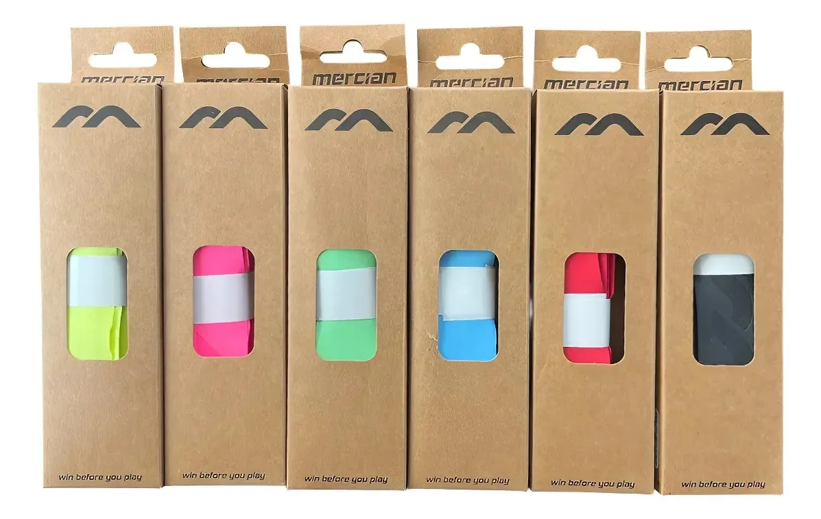 Mercian Supersoft Grip para bastão de hóquei ou raquete vermelho 37,5