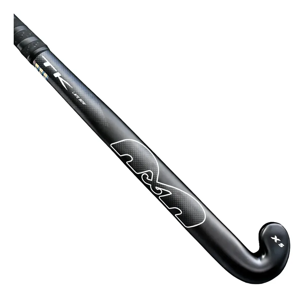 Taco de hóquei Tk X5 - 5% carbono preto-branco 37,5