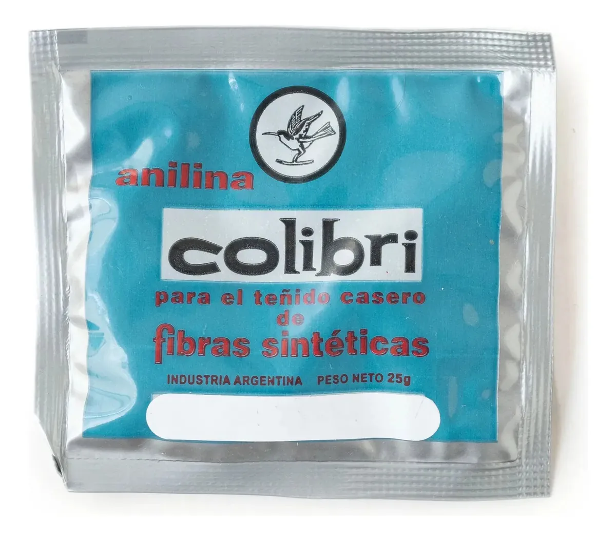 Fibras sintéticas de anilinas Colibri X 25 Gs The Colors Color Jet Black