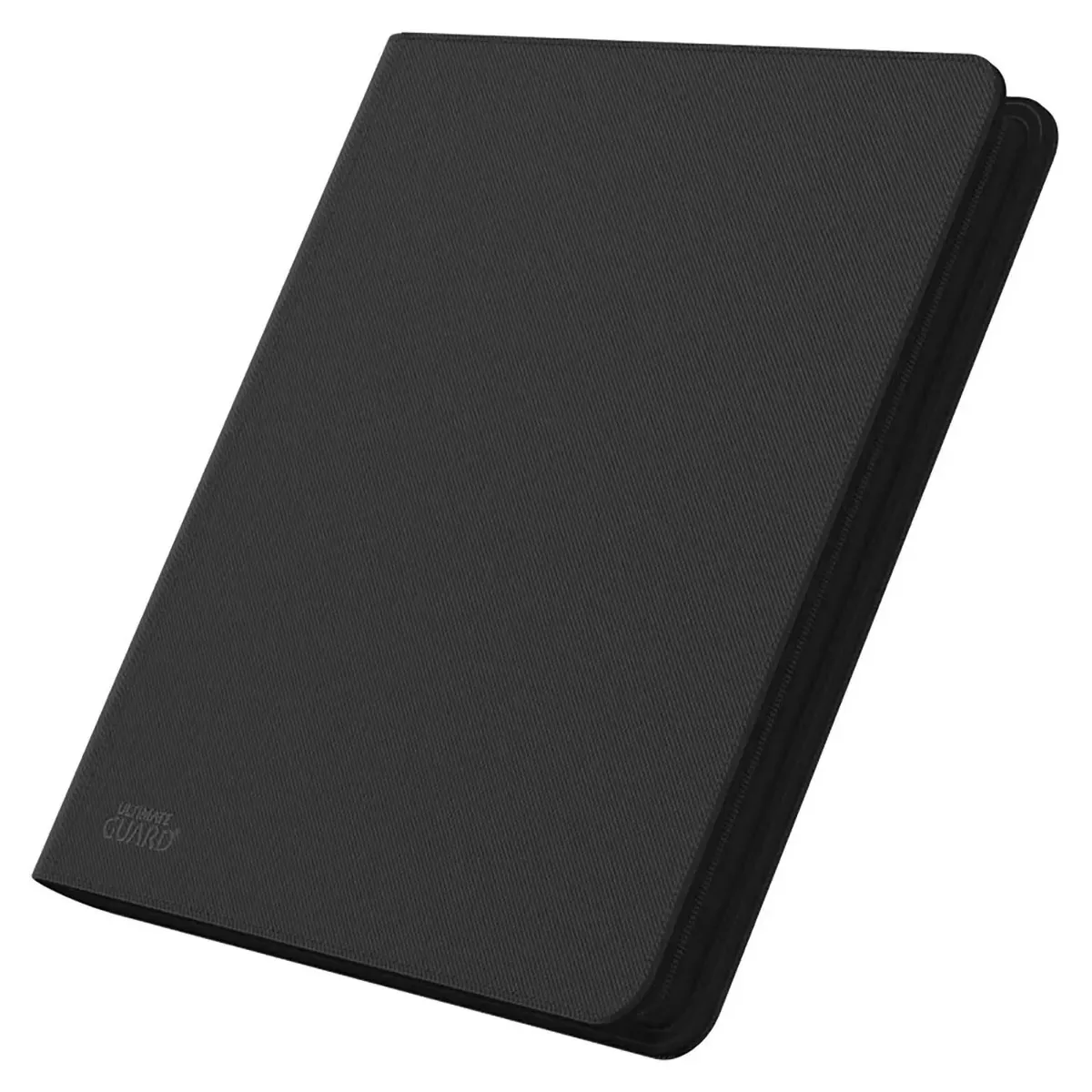Jogo de cartas Quadrow Zipfolio Xenoskin Black de 12 bolsos
