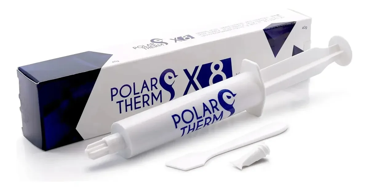 Pasta térmica Polartherm Pt X-08 40g!! The Thermal Grizzly Grey