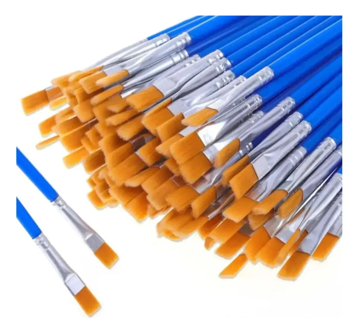 Kit 6 Conjunto De Pinceis Para Pintura Artistica Acrilicos S