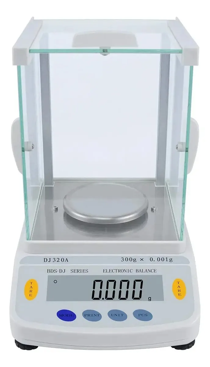 Balanças de joias digitais Cqing, balança LCD de 520g/0,001 g, medição de alta precisão, transmissão de dados, balanças eletrônicas multifuncionais Rs232