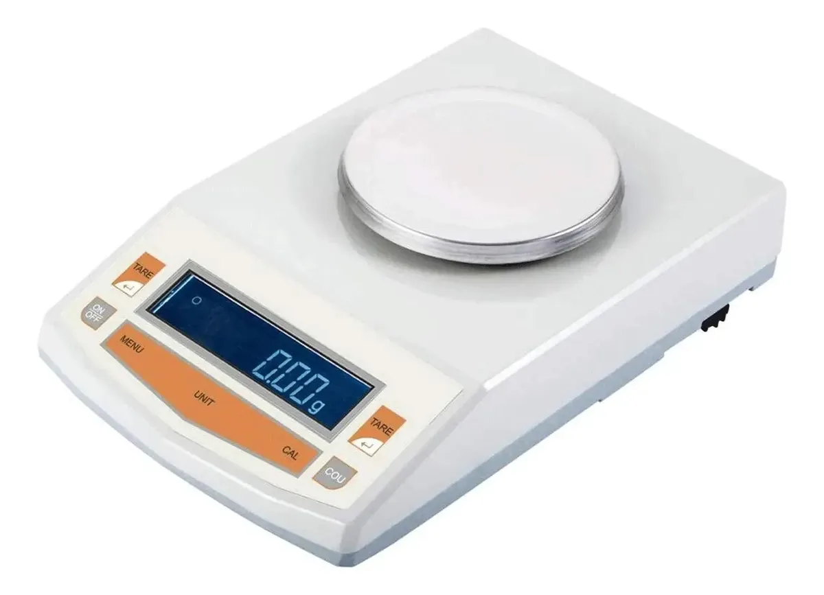 Balança de laboratório Cqing 0,01g, Balança analítica eletrônica, Balança digital de precisão, Balança científica, Resolução de 10mg