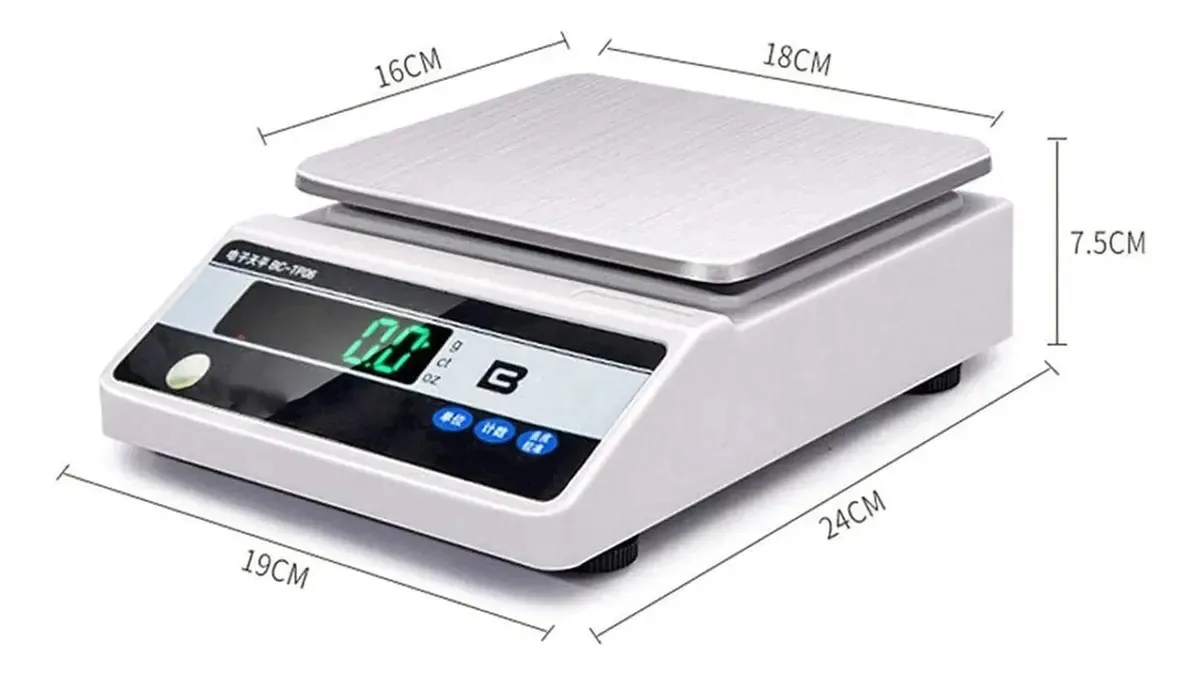 Balança eletrônica analítica digital de laboratório LCD de alta precisão Cqing para joias de ouro