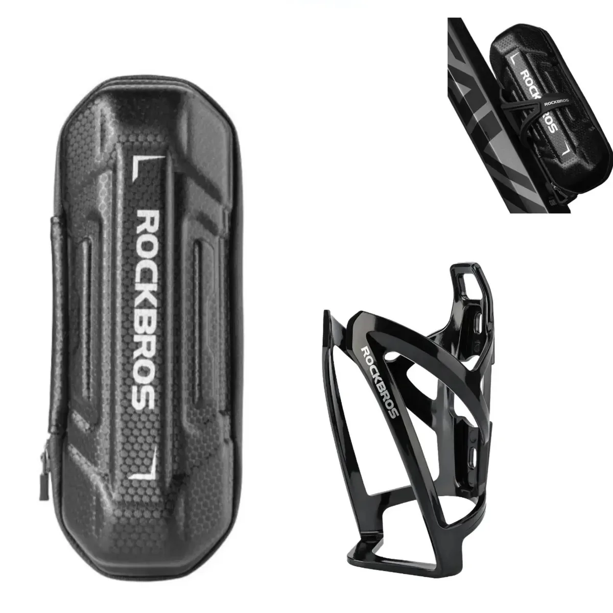 Bolsa de ferramentas rígida impermeável Rockbros com Caramayola Rkb86