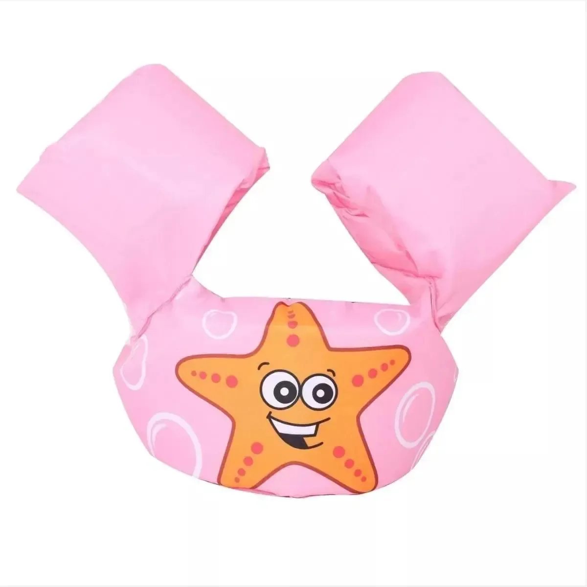 Boia Colete Salva Vidas Infantil Estrela Do Mar Rosa Não