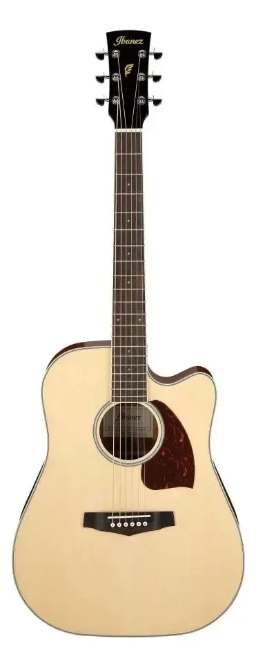 Guitarra eletroacústica Ibanez PF16wce - Natural Natural Direita