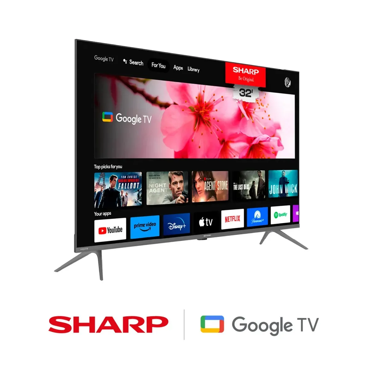 Smart TV Sharp 32 HD 2t-C32gf2060l