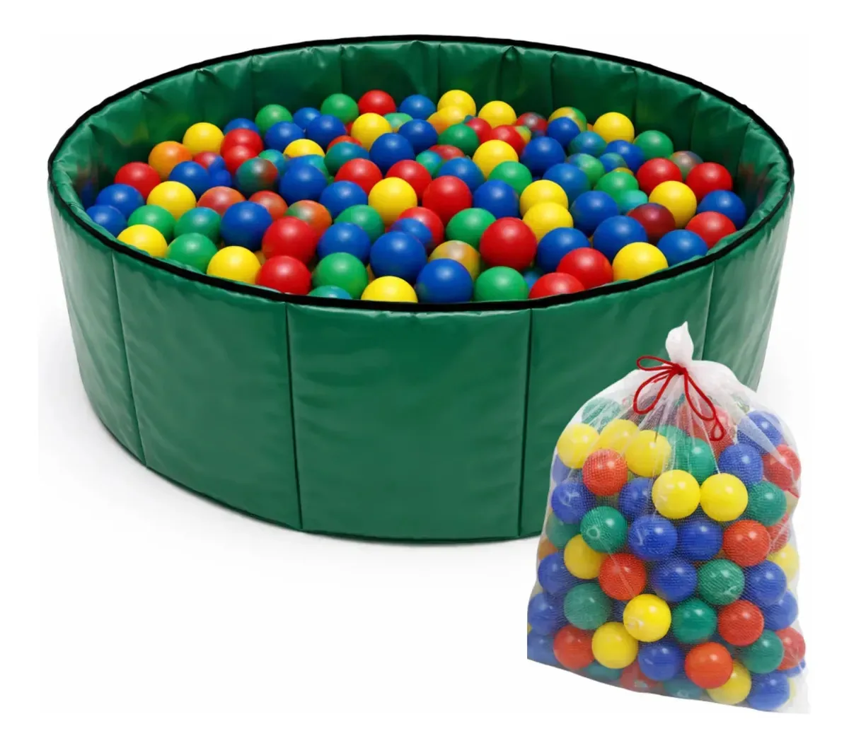 Piscina De Bolinhas Completa Infantil Verde