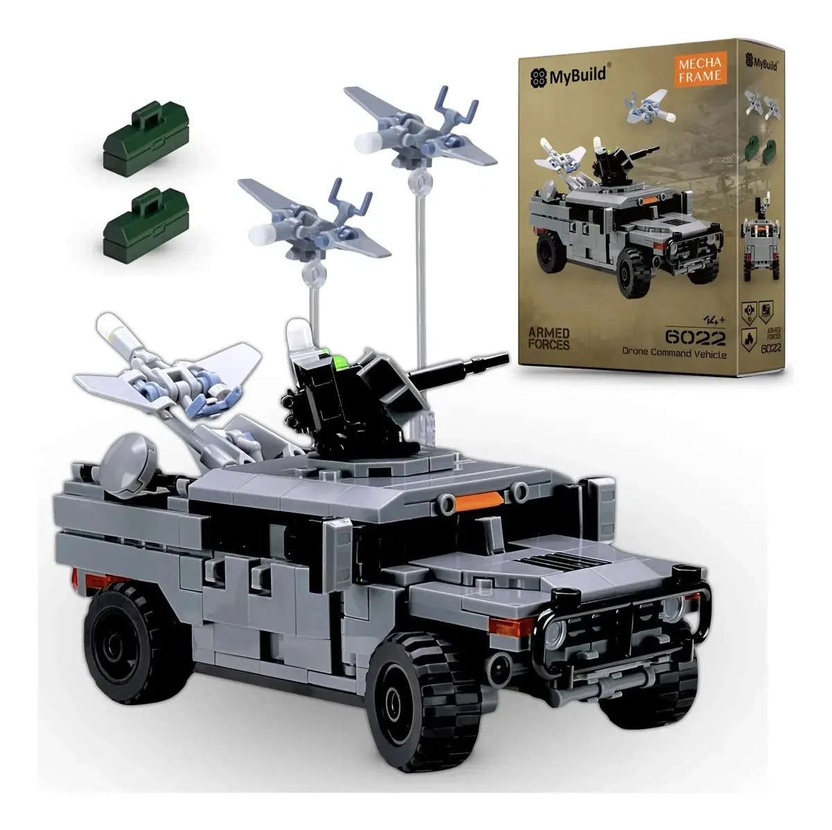 Veículo de comando de drones das Forças Armadas Mybuild. 6022