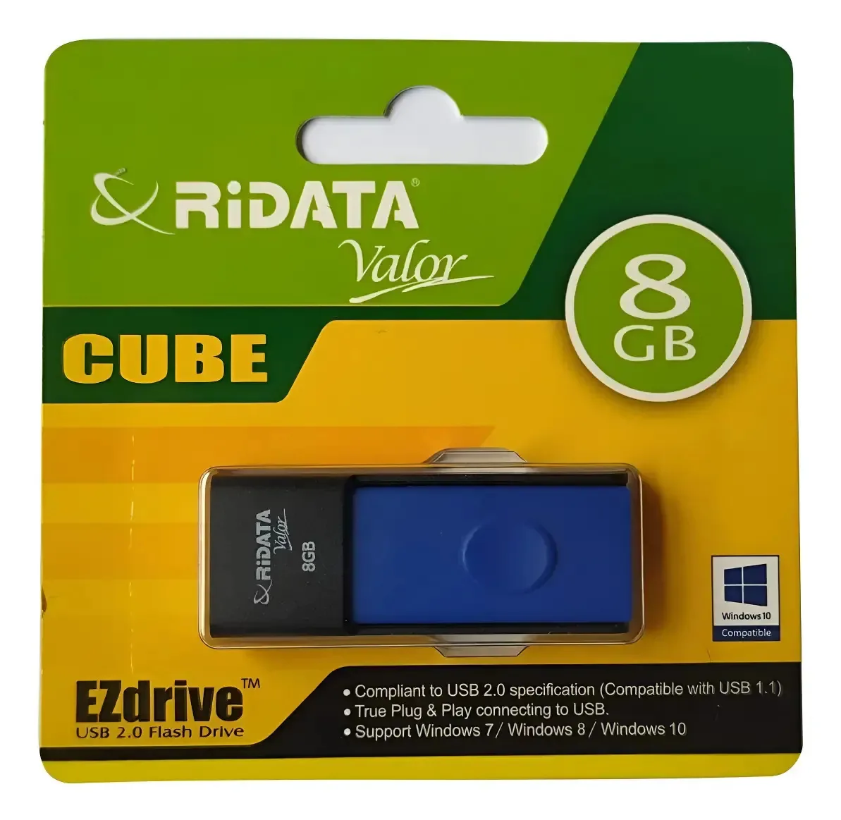 Pen Drive 8gb - Ridata Azul