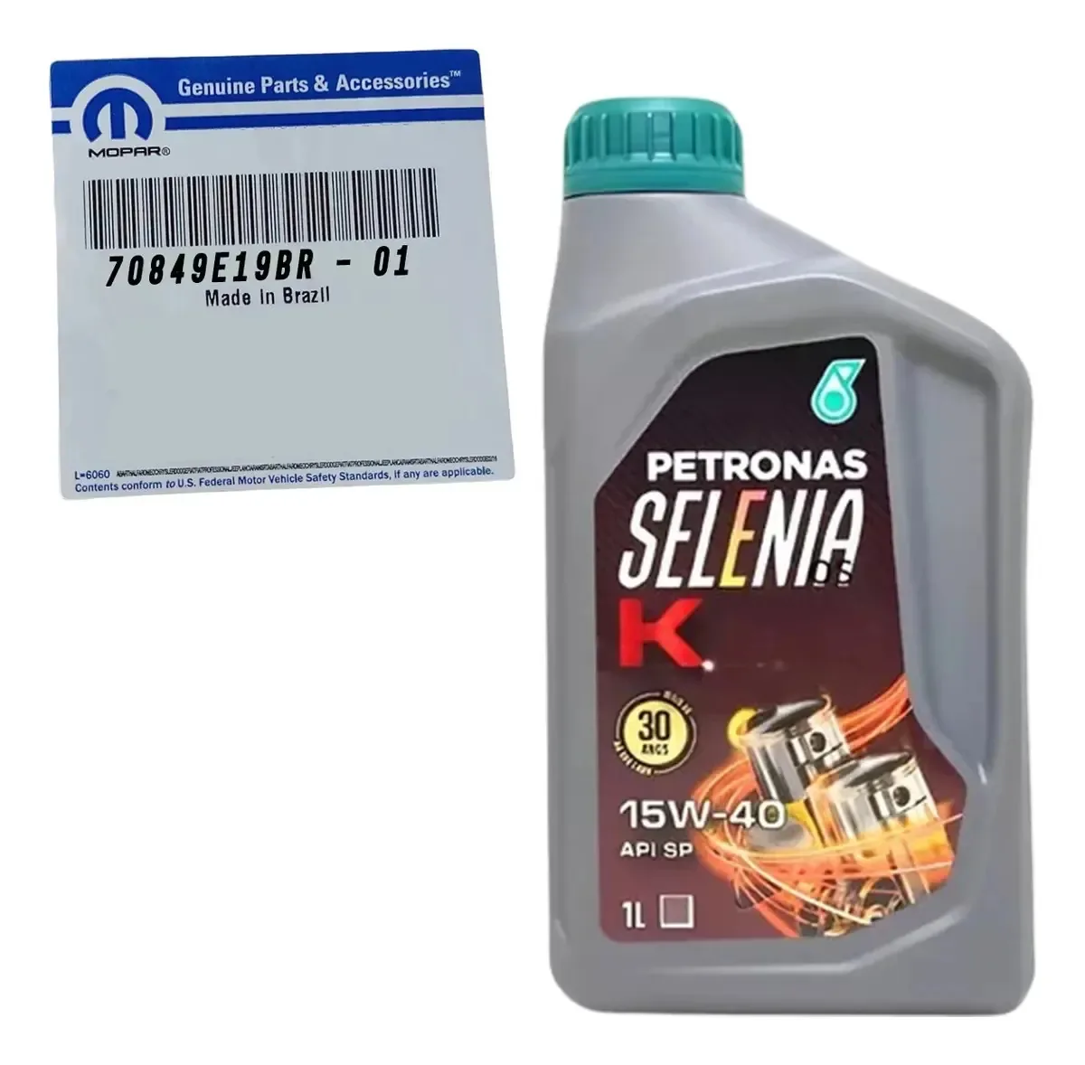 Oleo Motor Semisintetico Selenia K 15w40