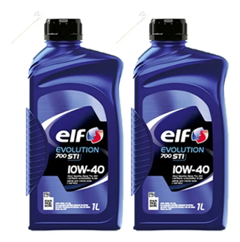 Kit 2 Oleos De Motor Elf Evolution 10w40 Sn Semisintetico