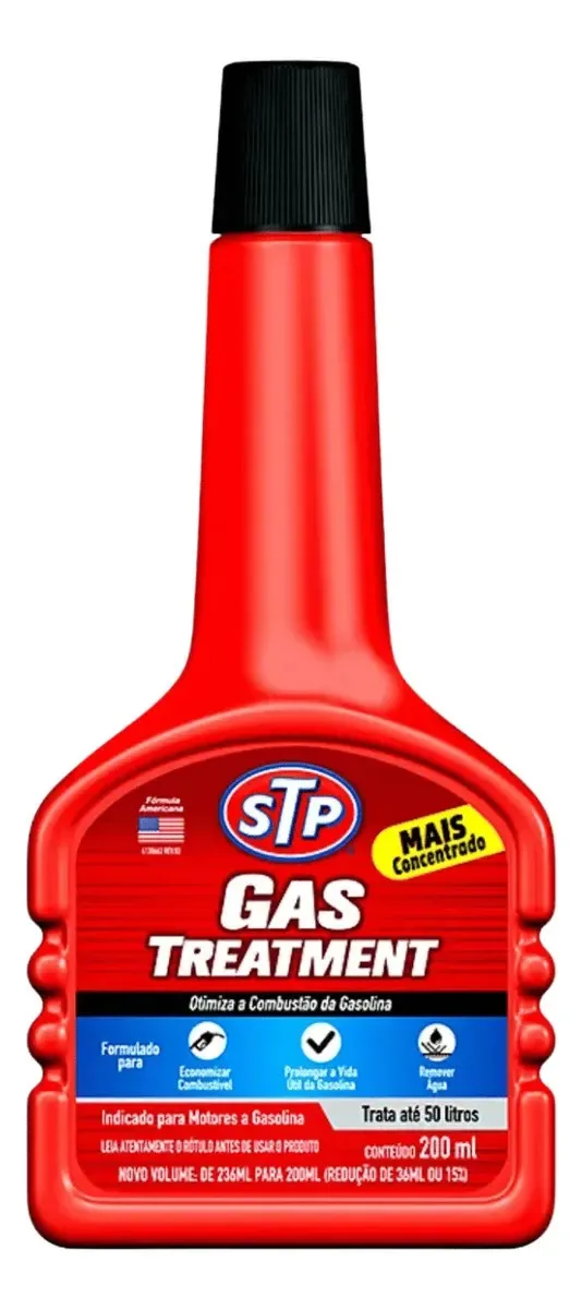 Gas Treatment Stp Aditivo De Tratamento Para Gasolina