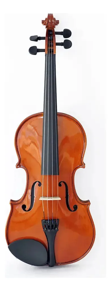Rondo GV102 4/4 violino, cor marrom, acabamento brilhante