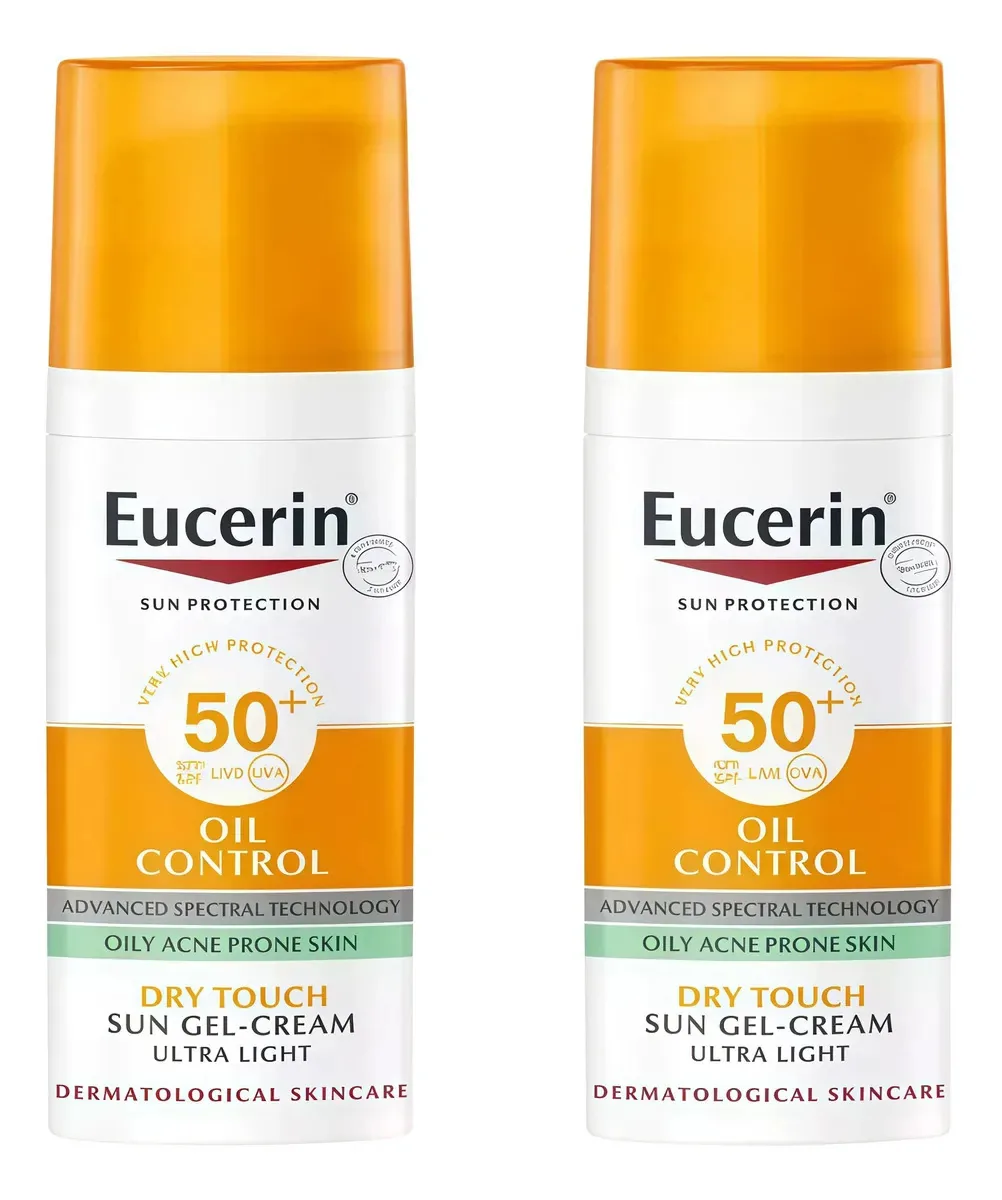 Conjunto de cuidados com a pele Eucerin Oil Control Gel-Cream, 2 unidades