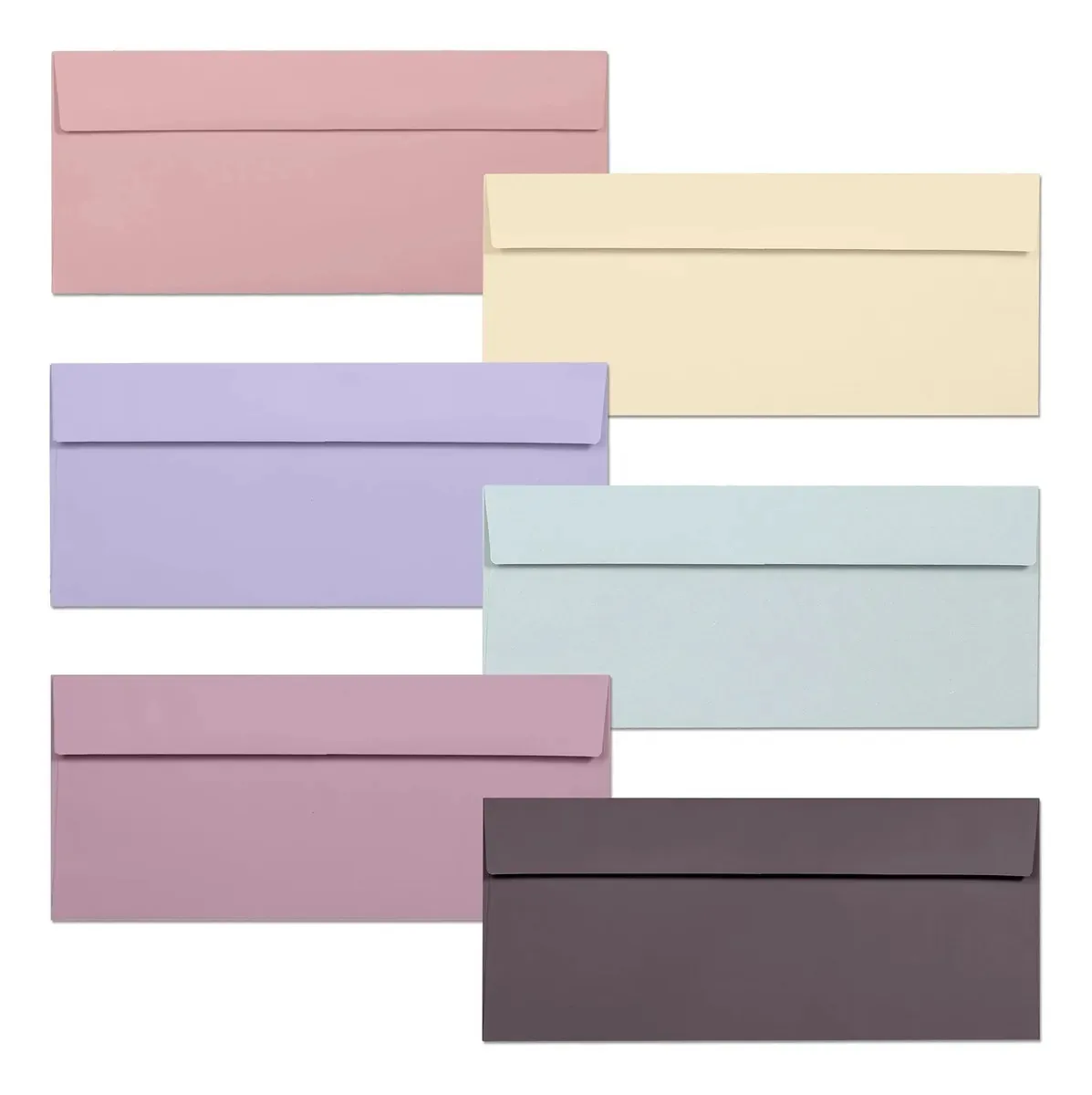 Envelopes comerciais, pacote de 120 envelopes 10, 4 1/8 x 9 1/2