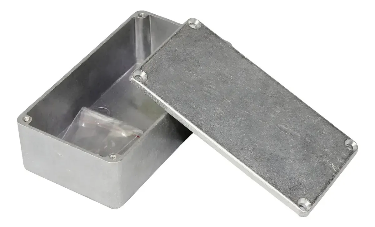 Case Gabinete Aluminio P/ Construção De Pedal Circuitos Diy