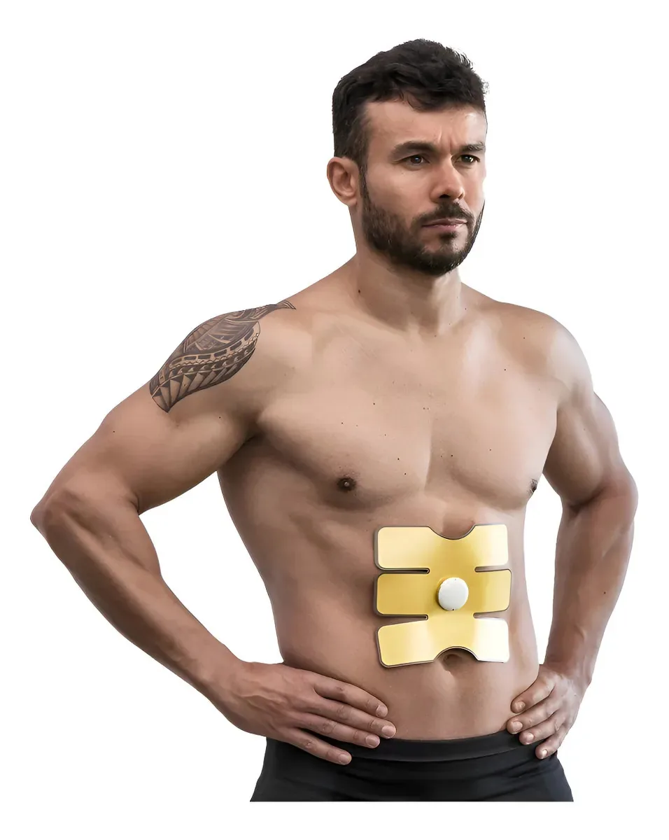 Adesivo abdominal eletroestimulador Innovagoods (15 níveis)