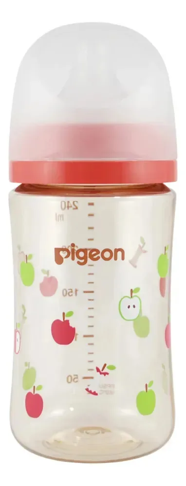 Garrafa de pombo Softouch Ppsu de 240 ml - Maçãs e maçãs vermelhas