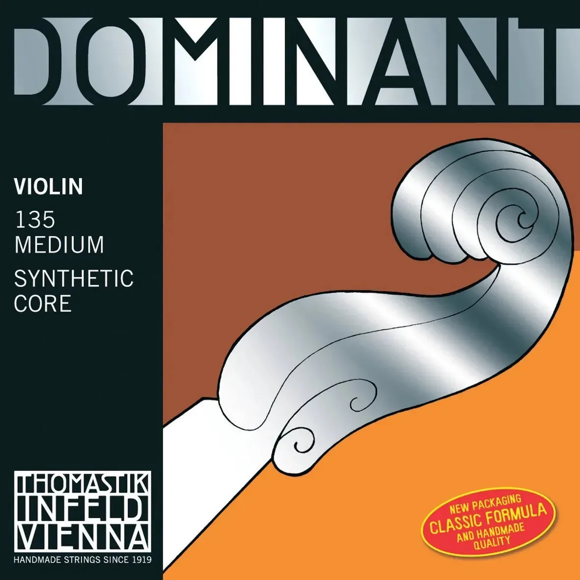 Conjunto de cordas Thomastik-INFELD 135ms Dominant 4/4 V