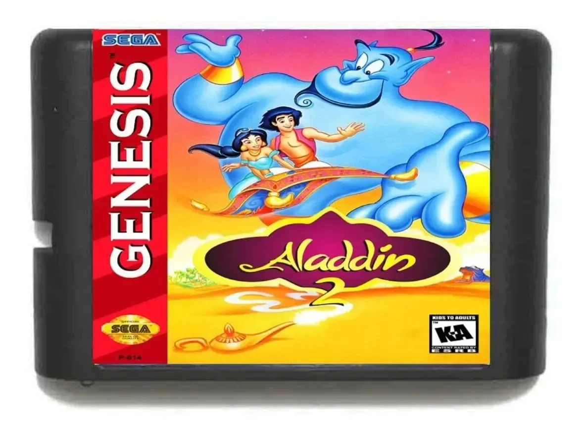 Disney's Aladdin 2 Sega Mega Drive Genesis Tectoy
